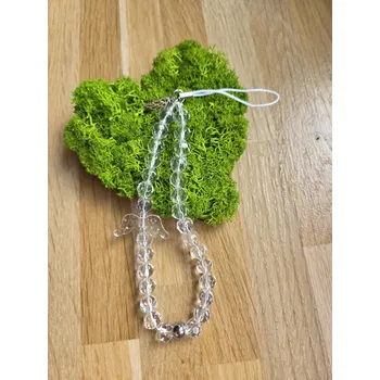 Přívěsek Michaella náramky Přívěsek na mobil - bílý andělské křídla