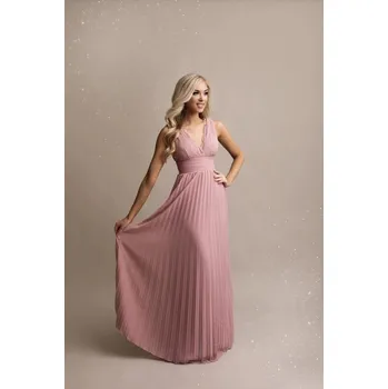 Dámské šaty Eva & Lola Eva&Lola dlouhé šaty orchid 2245 Velikost: L / 40 / 08 / 12