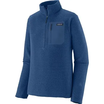 Pánská mikina Pánská mikina Patagonia R1 AIR ZIP-NECK - tmavě modrá S