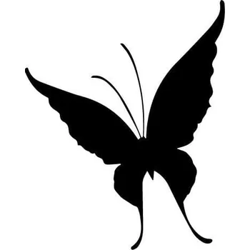 Samolepicí dekorace na vozidlo Samolepka Motýl - 9x11,2