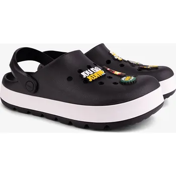 Pánské pantofle Pánské nazouváky COQUI NIKO Black/White + SET 233 41