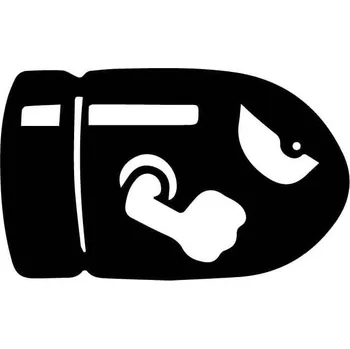 Samolepicí dekorace na vozidlo Samolepka Kulka - 13,3x8,1