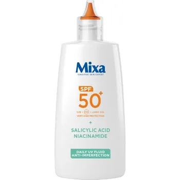 Pleťový krém Mixa Daily UV Fluid ultra lehký ochranný fluid SPF 50+ 40 ml