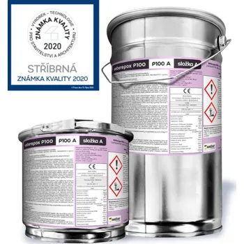 Fasádní barva Weberepox P100 - barevný - 18,7 + 6,3 kg RAL 7045 (ks) - množstevní sleva při odběru nad 15 000 Kč