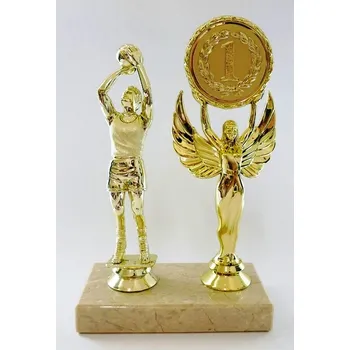 VIZINGR - OMEZENÉ SKLADOVÉ ZÁSOBY - Před objednáním je vhodné se dotázat ! Basket trofej - MUŽ - zlato F01-654-1