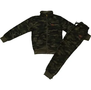 SEZON CHLAPECKÁ TEPLÁKOVÁ SOUPRAVA "ROBINSON" Barva: khaki, Velikost: 152