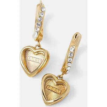 Náušnice Bižuterie Guess JUBE04.615JW zlatá 10Y, vel. ONE SIZE