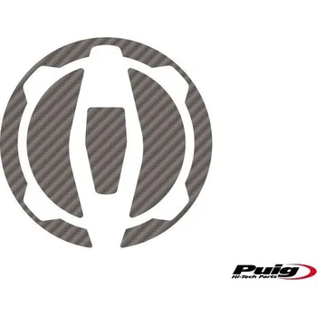 Motodoplněk Ochranné nálepky na víčko nádrže puig x-treme 9363c karbonový vzhled
