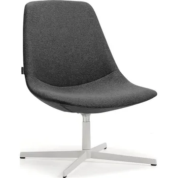 Křeslo Křeslo LANGLEY, bílá/antracitová