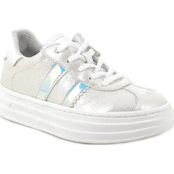 Dívčí tenisky Sneakers boty Primigi stříbrná barva, PLV 79260 7926000.30.35 SLV, EUR 33