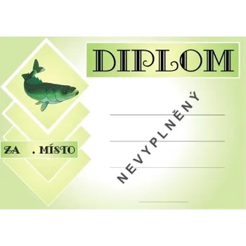 Rybáři diplom A4 č.60