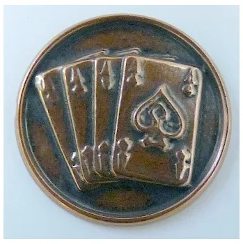 HOLANDSKO Karty MINI emblém A41č.30-bronz