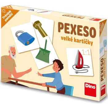 Desková hra Dino Trénink paměti: Předměty pexeso