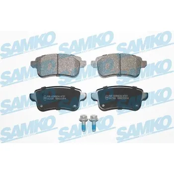 Brzdová destička Sada brzdových destiček, kotoučová brzda SAMKO 5SP2014