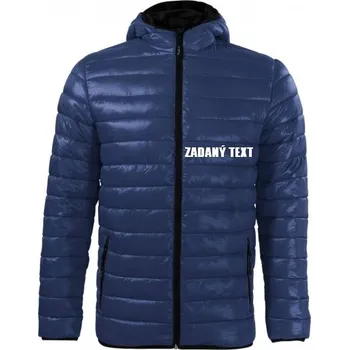 ZIMNÍ BUNDA EVEREST PÁNSKÁ MODRÁ (VÁŠ TEXT)