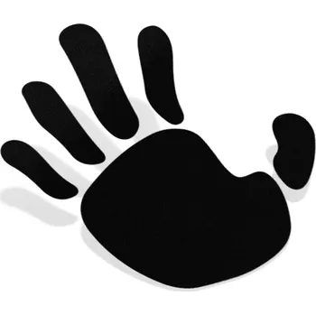 Samolepicí dekorace na vozidlo Samolepka Ruka - 10x10