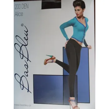 Dámské legíny Bas Bleu Alice 200 den Leginy black-černé 2-S