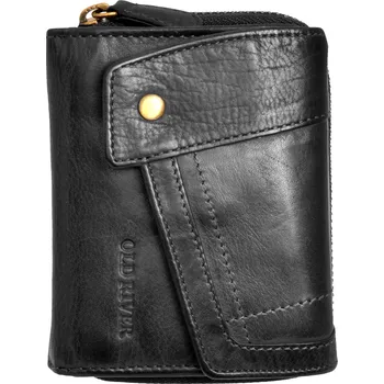 Dámská kožená peněženka 10735F černá, Old River