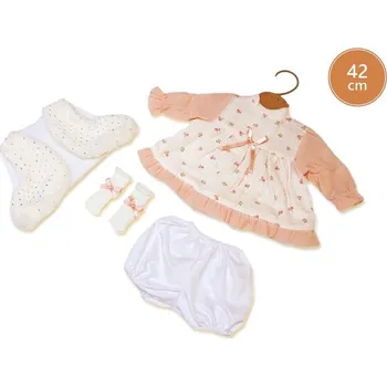 Doplněk pro panenku Llorens P42-276 obleček pro panenku velikosti 42 cm