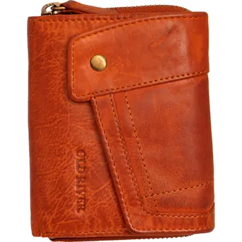 Dámská kožená peněženka 10735F hnědá - cognac, Old River