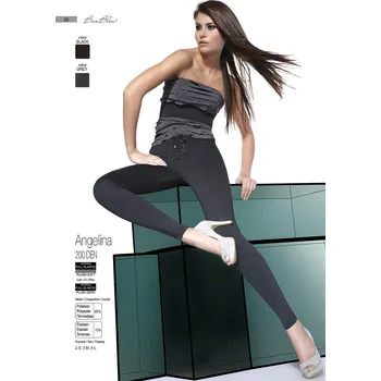 Dámské legíny Bas Bleu Angelina 200 den Leginy black-černé 2-S