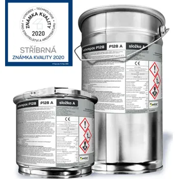 Fasádní barva Weberepox P128 - 5,4 + 1,1 kg RAL 1013 (ks) - množstevní sleva při odběru nad 15 000 Kč