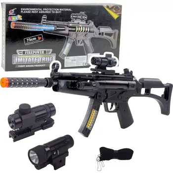 Dětská zbraň Dětská světelná a zvuková puška 73 cm