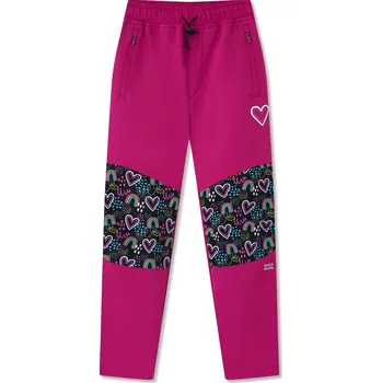 Dívčí kalhoty Wolf & Wolfie B2591B Růžová 122