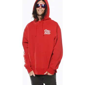 Fasthouse Tavern Hooded Pullover Cardinal Velikost: S