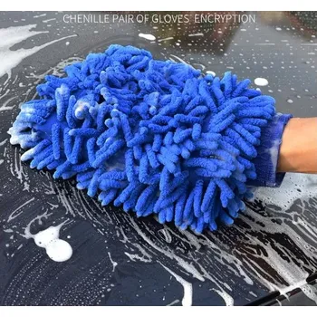 Plachta na motorové vozidlo Rukavice z mikrovlákna na mytí auta (STK14)