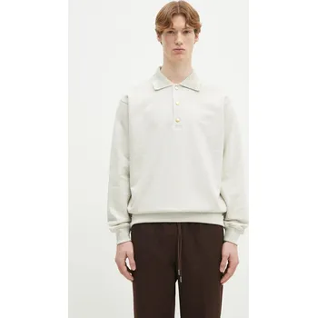 Pánská mikina Bavlněná mikina Drôle de Monsieur Le Polo Drule PERM.PL132.CO127.GY šedá 09X, vel. M