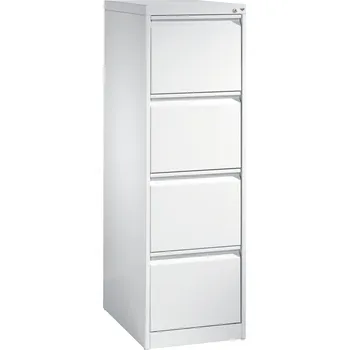 Jednací stůl Zásuvková kartotéka C+P Acurado Basic, pro závěsné desky, 433 x 590 x 1357 mm, světle šedá