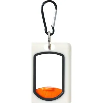 Autodílna Držák na stahovací pásky s karabinou Plastový organizér s páčkou pro dávkování Svítící držák 7.8 x 5.8 x 3.9 cm