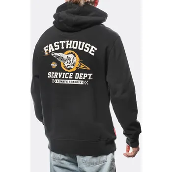 Fasthouse Ignite Hooded Pullover Black Velikost: XXL