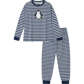 Chlapecké oblečení Chlapecké pyžamo - Wolf & Wolfie S2555B, tmavě modrá Barva: Modrá tmavě, Velikost: 116