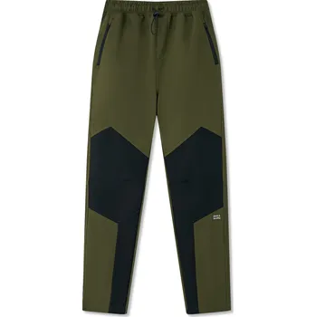 Chlapecké kalhoty Chlapecké softshellové kalhoty, zateplené - Wolf & Wolfie B2597, khaki Barva: Khaki, Velikost: 158