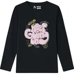 Dívčí tričko - Wolf & Wolfie S2543B, černá Barva: Černá, Velikost: 134