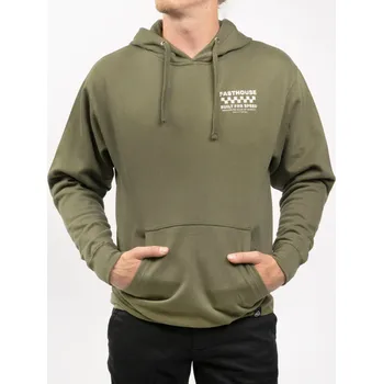 Fasthouse Blackbeard Hooded Pullover Military Green Velikost: XXL