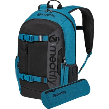 Školní batoh Meatfly Basejumper modrá 22 l