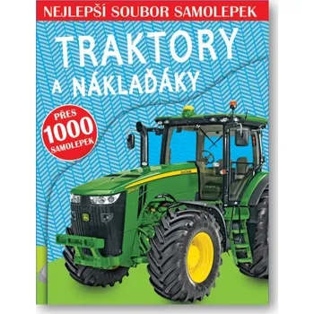 omalovánky Traktory a náklaďáky - Nejlepší soubor samolepek