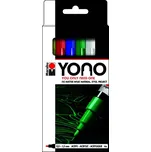 Marabu YONO Sada akrylových popisovačů - základní barvy 6x 0,5-1,5 mm