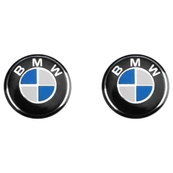 14mm samolepka na klíče od auta BMW 3D kovová samolepicí nálepka s logem Stylový autodoplněk Ochrana klíčů Dekorace interiéru