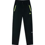 Chlapecké softshellové kalhoty, zateplené - Wolf & Wolfie B2595B, černá / signální zipy Barva: Černá, Velikost: 128