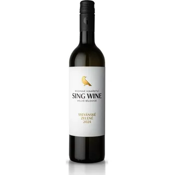 Víno Vinařství Sing wine Sylvánské zelené 2024 suché 0,75 l