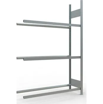 Uskladnění pneumatiky Regál na pneumatiky SCHULTE, nástavné pole, 3 úrovně, police 1300 mm, 1306 x 436 x 2000 mm