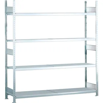 Dílenský regál Regál s ocelovými policemi SCHULTE, základní pole, 4 úrovně, police 2000 mm, 2060 x 836 x 2500 mm