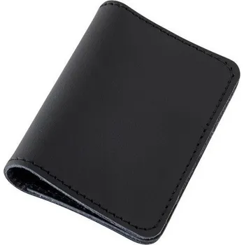 Penál Kožené pouzdro na karty a doklady - černé hladké