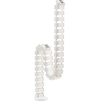 Jednací stůl Kabelový řetěz pro elektricky výškově nastavitelný psací stůl, z ABS plastu, bílý