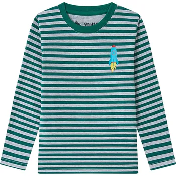 Chlapecké tričko Chlapecké tričko - Wolf & Wolfie S2531B, zelená Barva: Zelená, Velikost: 122