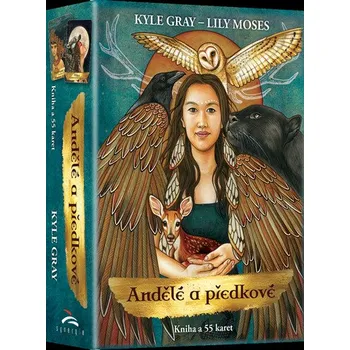 Andělé a předkové - Kniha a 55 karet (matné) - Gray Kyle